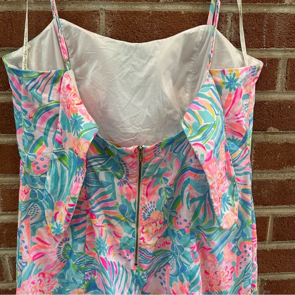 Lilly Pulitzer Pink and Blue Swim Coverup - Picture 10 of 12